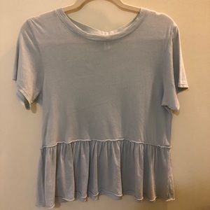 tilly's flowy green top